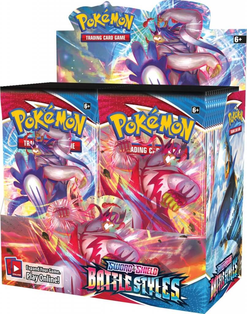 POKEMON TCG Sword & Shield Battle Styles Booster Box
